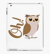 Oh Chouette iPad Case/Skin