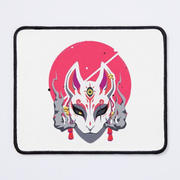 Item preview, Japanese Smoking Kitsune Fox mask designed and sold by StonedArtists.