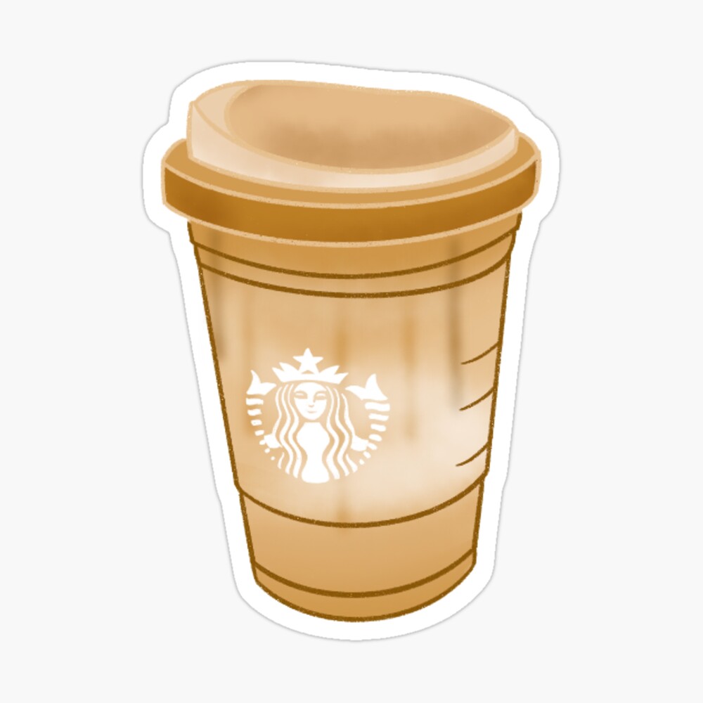 starbucks iced coffee Sticker for Sale by kmiranda4