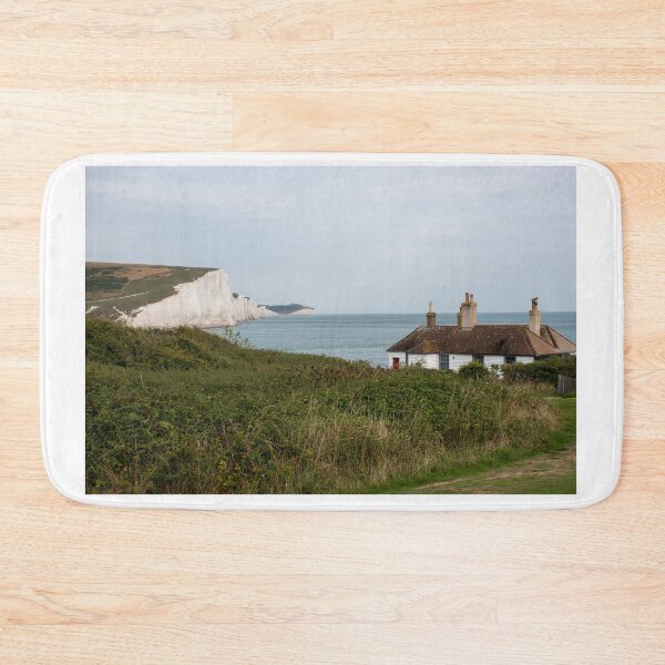 Item preview, Seven Sisters cliffs and Cuckmere Haven coastguard cottages designed and sold by cdkphotos.