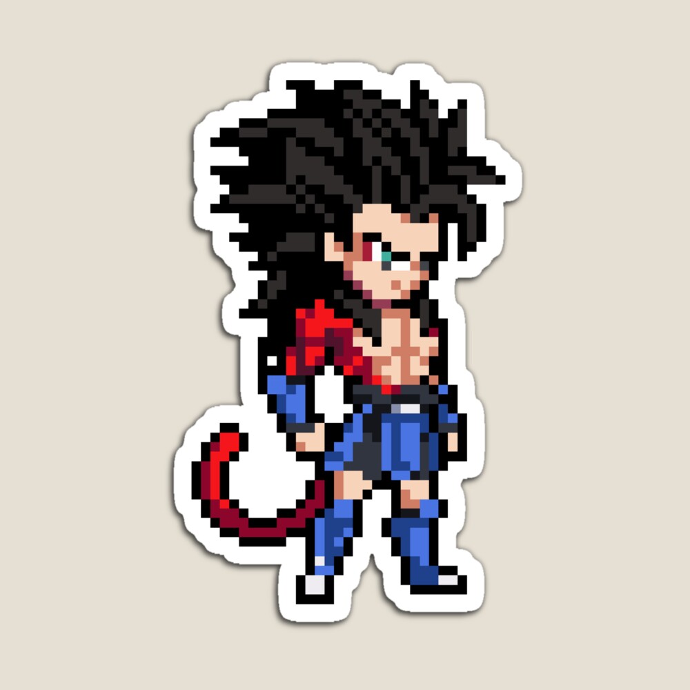 Shallot Super Saiyan Blue Pixel Edition | Sticker