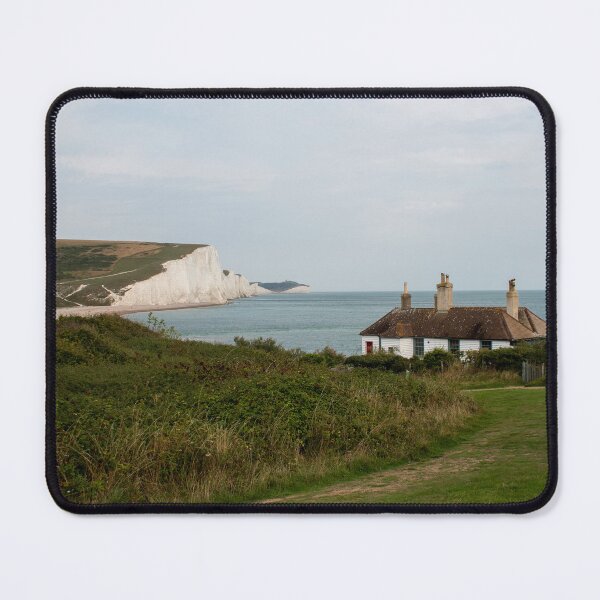 Item preview, Coastguard cottages overlooking Seven Sisters Cliffs designed and sold by cdkphotos.