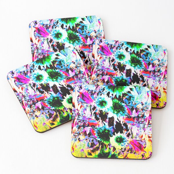 Item preview, Raggedy Flowers Pattern designed and sold by Mircea Boboc.