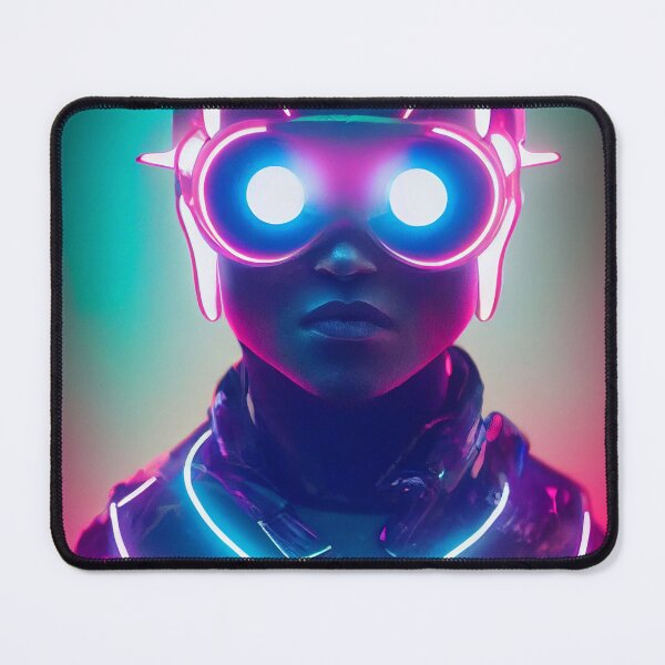 Item preview, Young Neonpunk Hero designed and sold by Astray-Dreams.