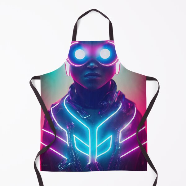 Item preview, Young Neonpunk Hero designed and sold by Astray-Dreams.