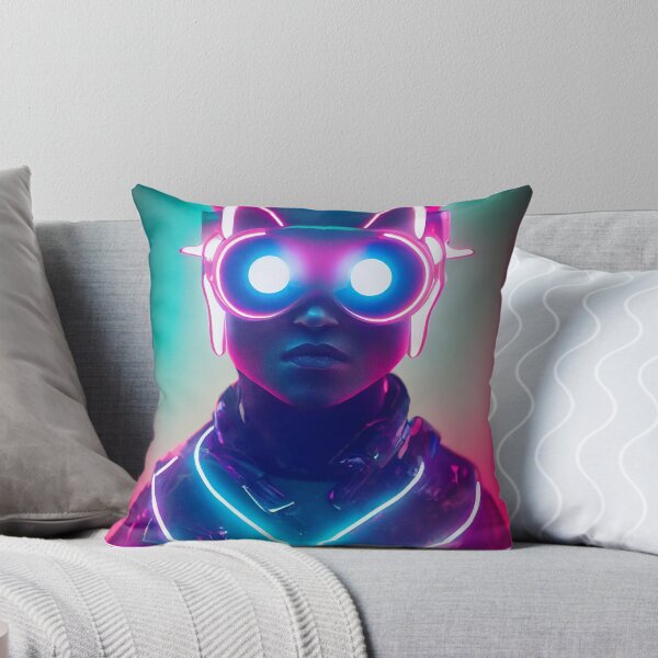 Item preview, Young Neonpunk Hero designed and sold by Astray-Dreams.