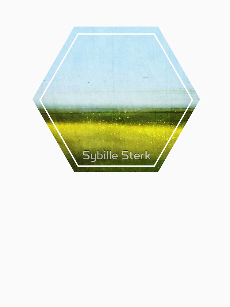 Abstract Landscape No 1: Rapeseed field by MagpieMagic