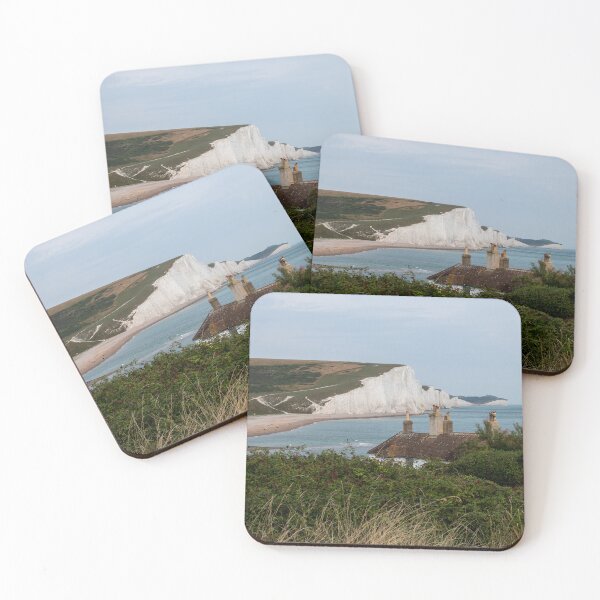 Item preview, Seven Sisters Cliffs and coastguard cottage designed and sold by cdkphotos.