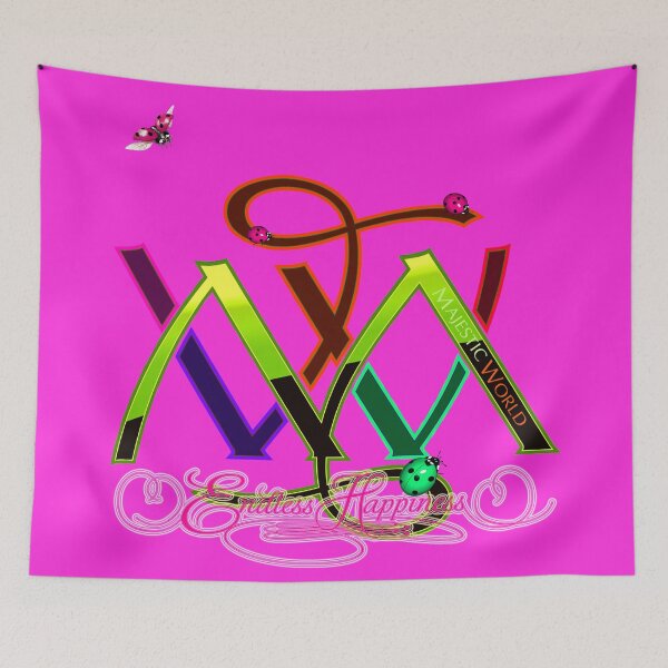 Item preview, Endless Happiness on Pink - Endless Bliss designed and sold by majesticworld.