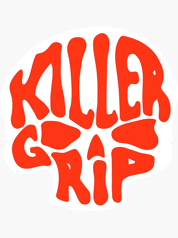 "Killer Grip Sticker / shirt design, inspired by the movie NOPE." Sticker for Sale by