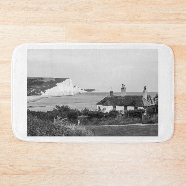 Item preview, Cuckmere Haven coastguard cottages and Seven Sisters Cliffs designed and sold by cdkphotos.