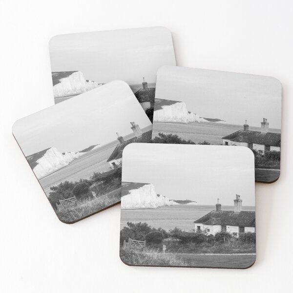 Item preview, Cuckmere Haven coastguard cottages and Seven Sisters Cliffs designed and sold by cdkphotos.
