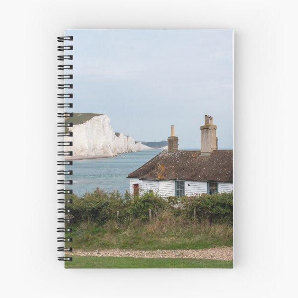 Item preview, Seven Sisters cliffs and Cuckmere Haven coastguard cottages designed and sold by cdkphotos.