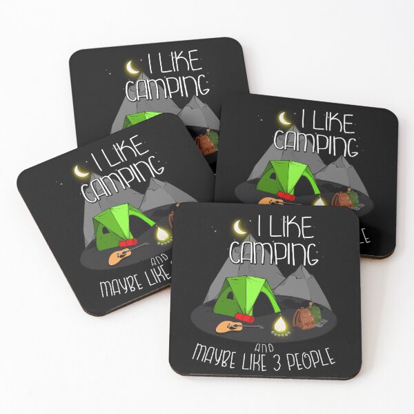 Item preview, Night Camping Amazing Colorful Camp Life designed and sold by DabGraphic.