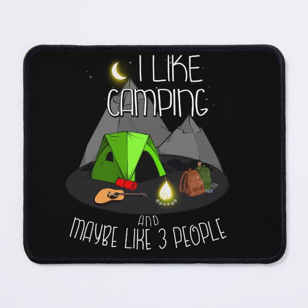 Item preview, Night Camping Amazing Colorful Camp Life designed and sold by DabGraphic.