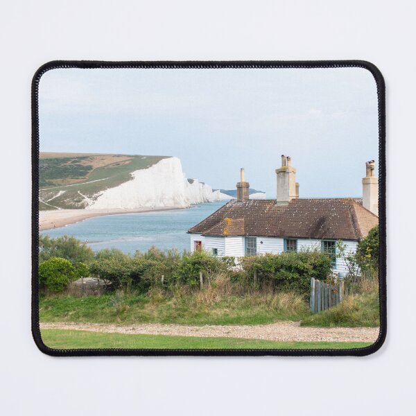 Item preview, Seven Sisters cliffs and Cuckmere Haven coastguard cottages designed and sold by cdkphotos.