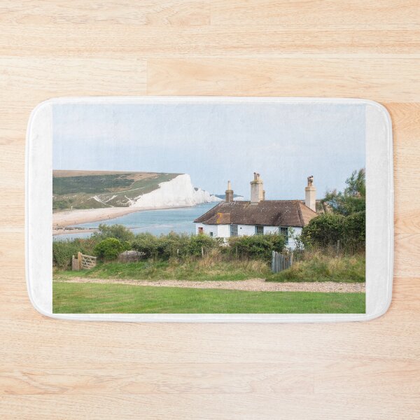 Item preview, Seven Sisters cliffs and Cuckmere Haven coastguard cottages designed and sold by cdkphotos.