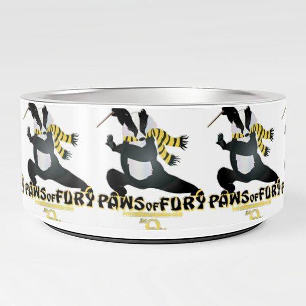 Paws of Fury Kung Fu Pet Bowl