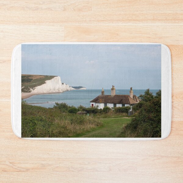 Item preview, Seven Sisters cliffs and Cuckmere Haven coastguard cottages designed and sold by cdkphotos.