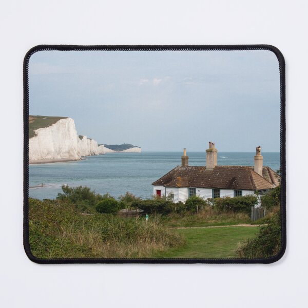 Item preview, Seven Sisters cliffs and Cuckmere Haven coastguard cottages designed and sold by cdkphotos.