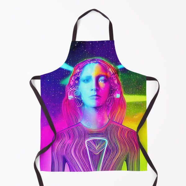 Item preview, Our House Music No.3 - Astral Cosmic AI Illustration - Slender Female in Space designed and sold by Recall-Design.
