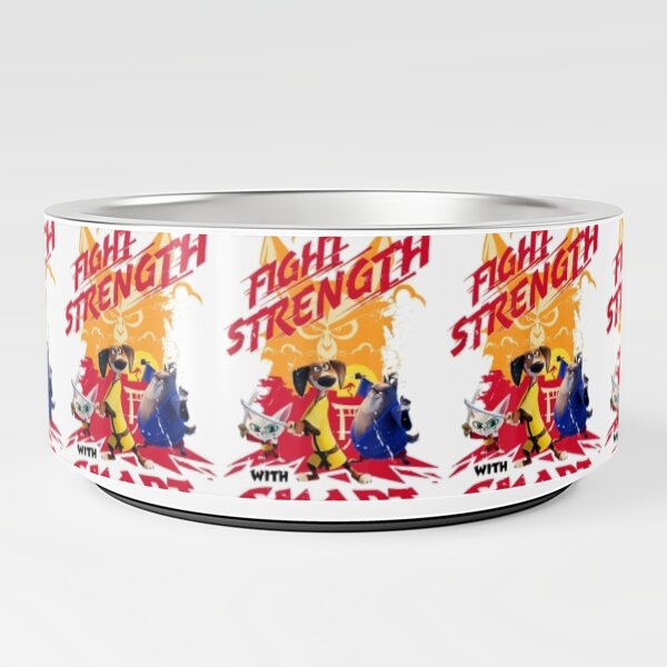 Paws Of Fury Fight Strength Pet Bowl