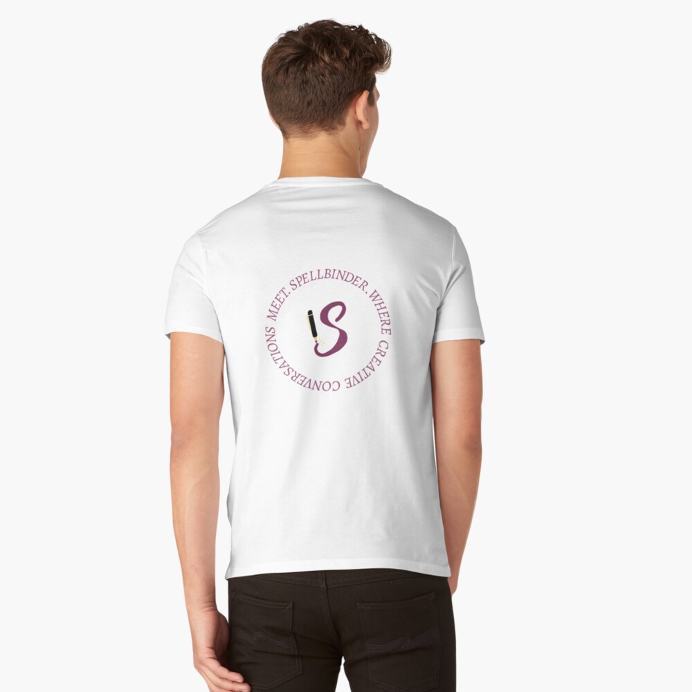 Item preview, V-Neck T-Shirt designed and sold by spellbindermag.