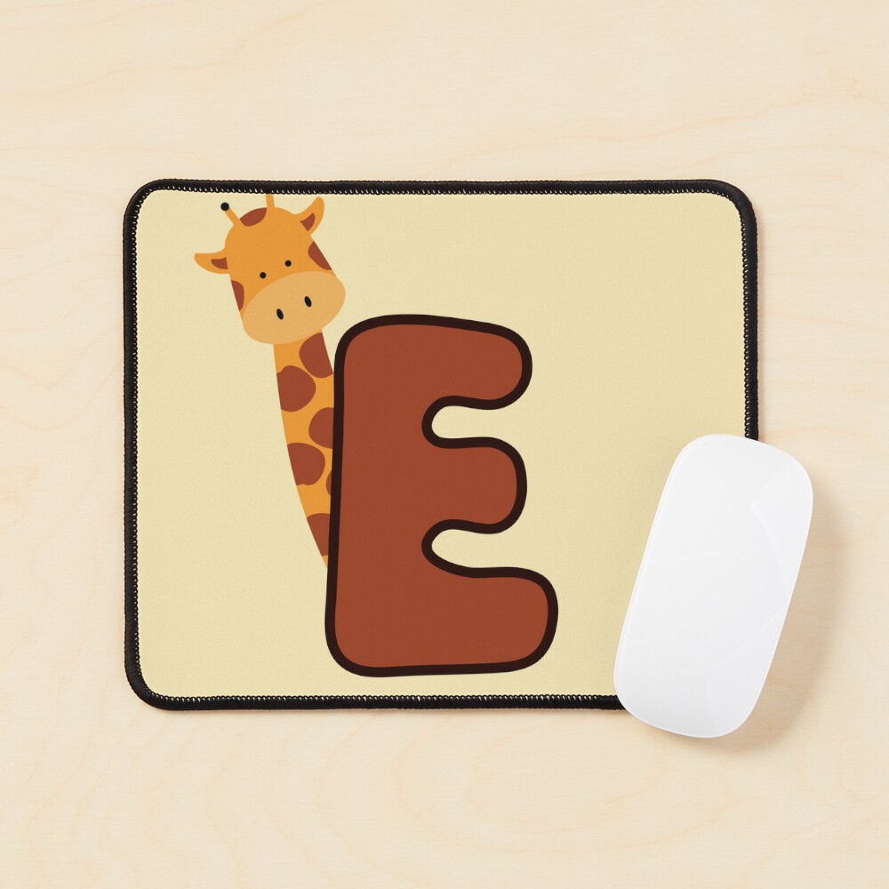 Giraffe Monogram Letter F Sticker for Sale by Anita Strifler