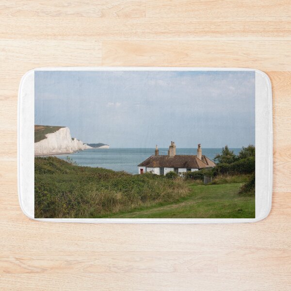 Item preview, Seven Sisters cliffs and Cuckmere Haven coastguard cottages designed and sold by cdkphotos.