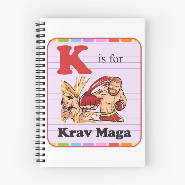 Item preview, Funny Krav Maga Cartoon Design designed and sold by Salukeart.