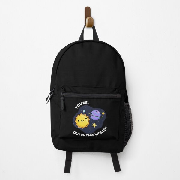 Item preview, You're Outta This World Funny Astronomy Puns (Dark BG) designed and sold by punnybone.