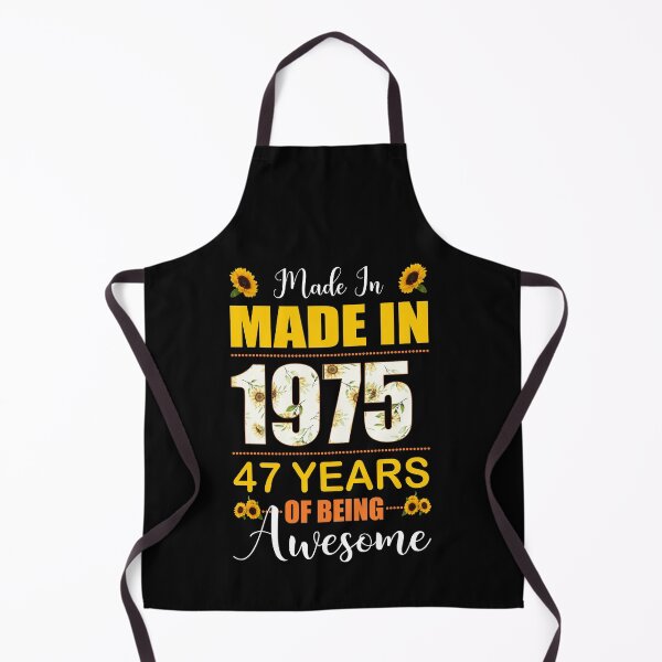 Item preview, Made In 1975 With 47 Years Of Being Awesome Flower designed and sold by leshiarivers.