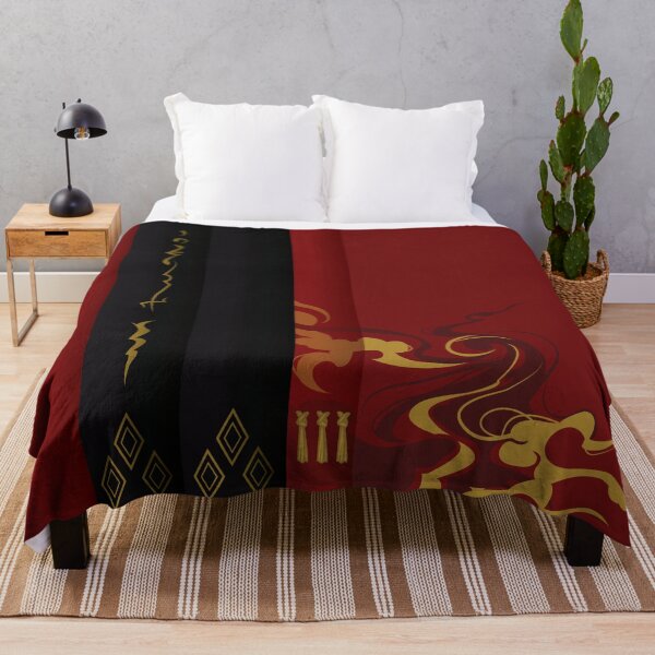 Samurai fashion Throw Blanket