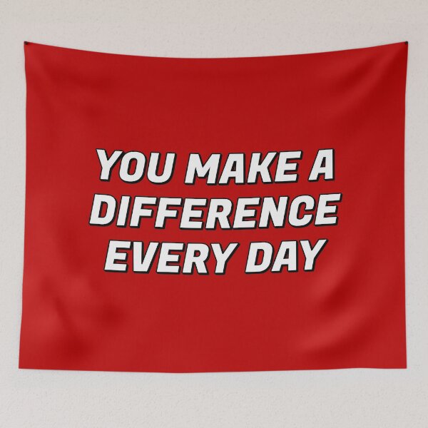 Item preview, You Make A Difference Everyday  teachers gifts designed and sold by Inspirationmotivation.