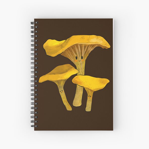 Chanterelle Mushroom  Spiral Notebook