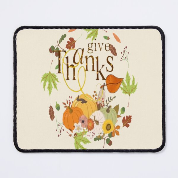 Item preview, Give Thanks, Plaid and all things pumpkin Thanksgiving ,Thankful Grateful Blessed, Pumpkin spice and all things nice designed and sold by Adri Barnard.