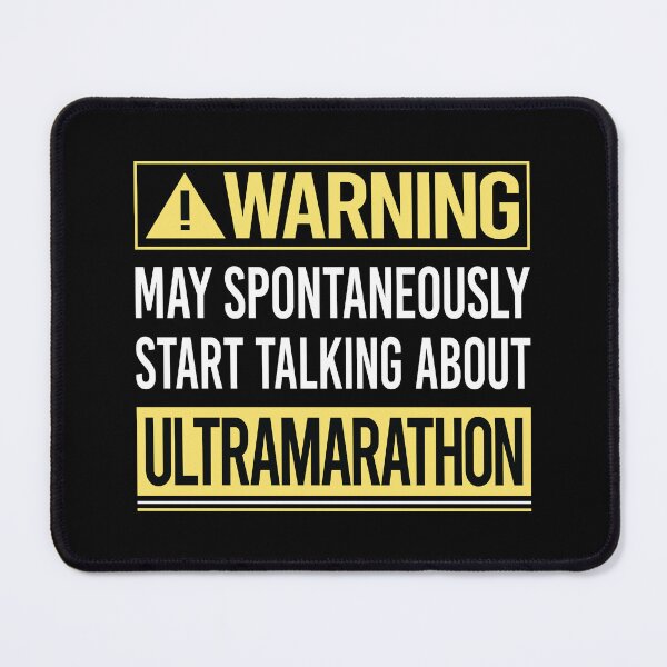 Artikelvorschau, Warnung vor dem Ultramarathon Ultra Distance Running entworfen und verkauft von WrightTrouble.