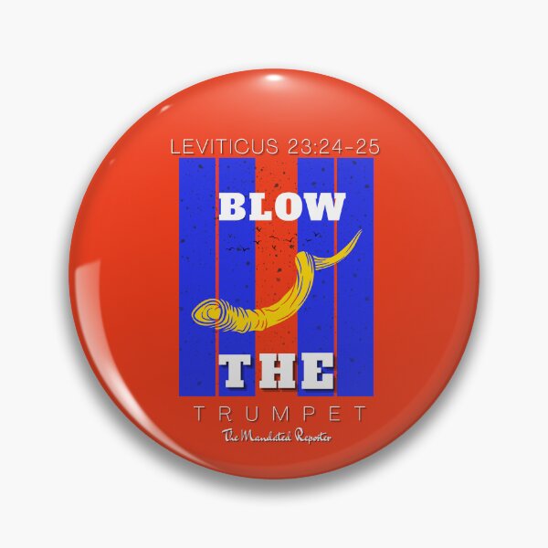 Item preview, Blow the Trumpet - Leviticus 23:24-25 - Red designed and sold by TheReporter1.