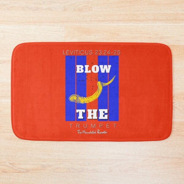 Item preview, Blow the Trumpet - Leviticus 23:24-25 - Red designed and sold by TheReporter1.