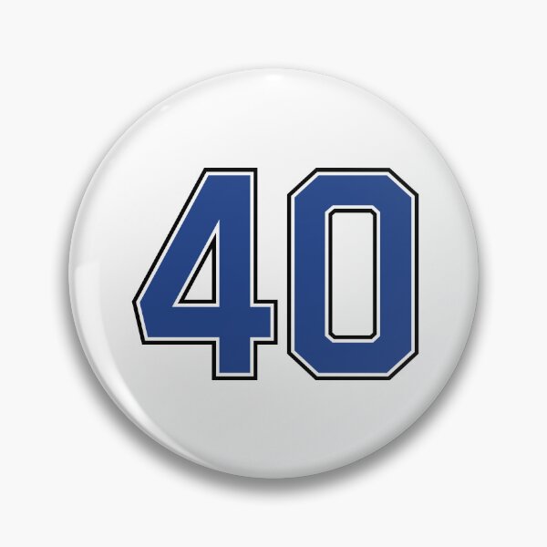Item preview, Number 40 lucky sports jersey forty designed and sold by HeavyStyle.