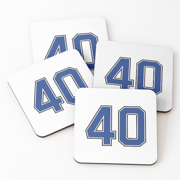 Item preview, Number 40 lucky sports jersey forty designed and sold by HeavyStyle.