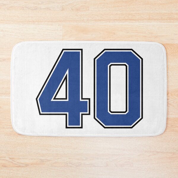 Item preview, Number 40 lucky sports jersey forty designed and sold by HeavyStyle.
