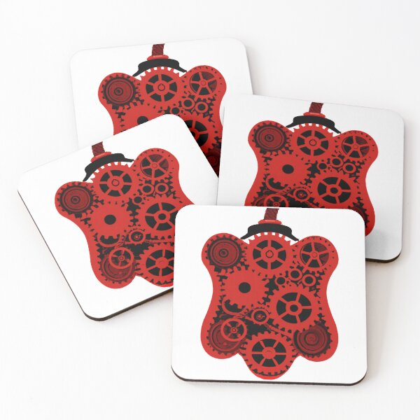 Item preview, Seeds and gears of the red bell pepper designed and sold by SteamedpunkVegg.