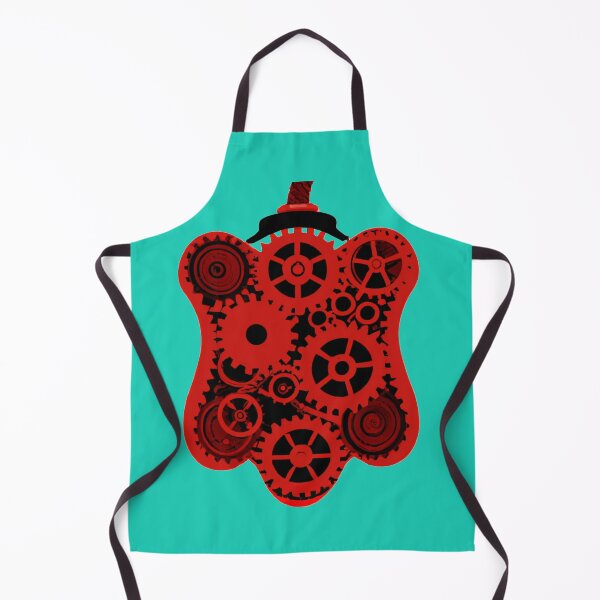 Item preview, Seeds and gears of the red bell pepper designed and sold by SteamedpunkVegg.