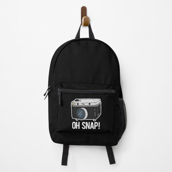 Item preview, Oh Snap Funny Camera Puns (Dark BG) designed and sold by punnybone.