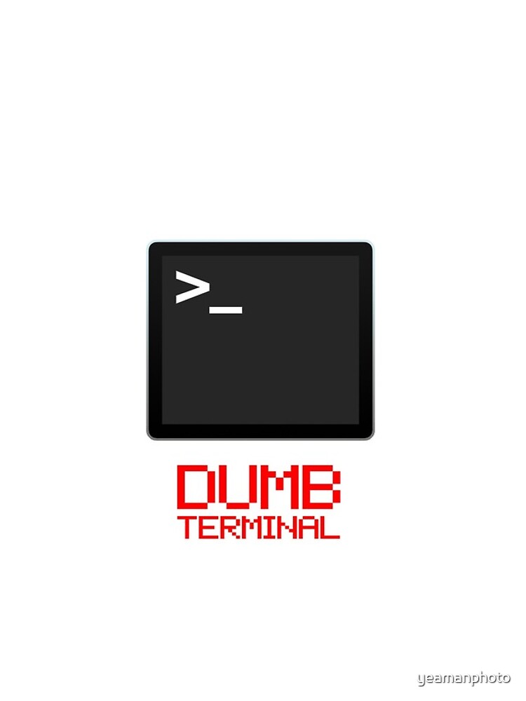 "Dumb Terminal" iPhone Case for Sale by yeamanphoto Redbubble
