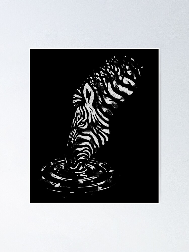 "Zebra Best Animal Art" Poster for Sale by hiphopart Redbubble