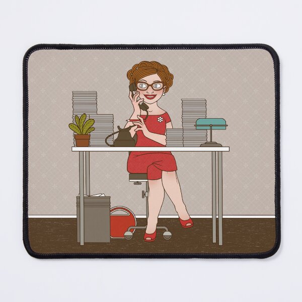 Item preview, Hello, operator? – Secretary on the phone in the office designed and sold by Iris Luckhaus.