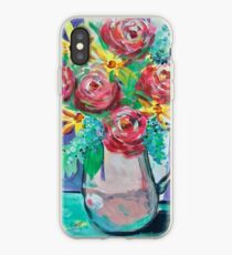 Summer Coffee Cup Bouquet iPhone Case
