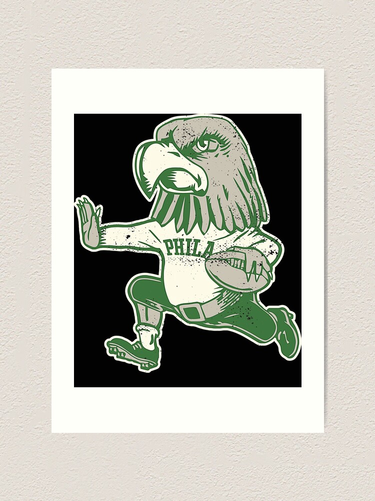 Philadelphia Eagles Vintage Font | Art Print